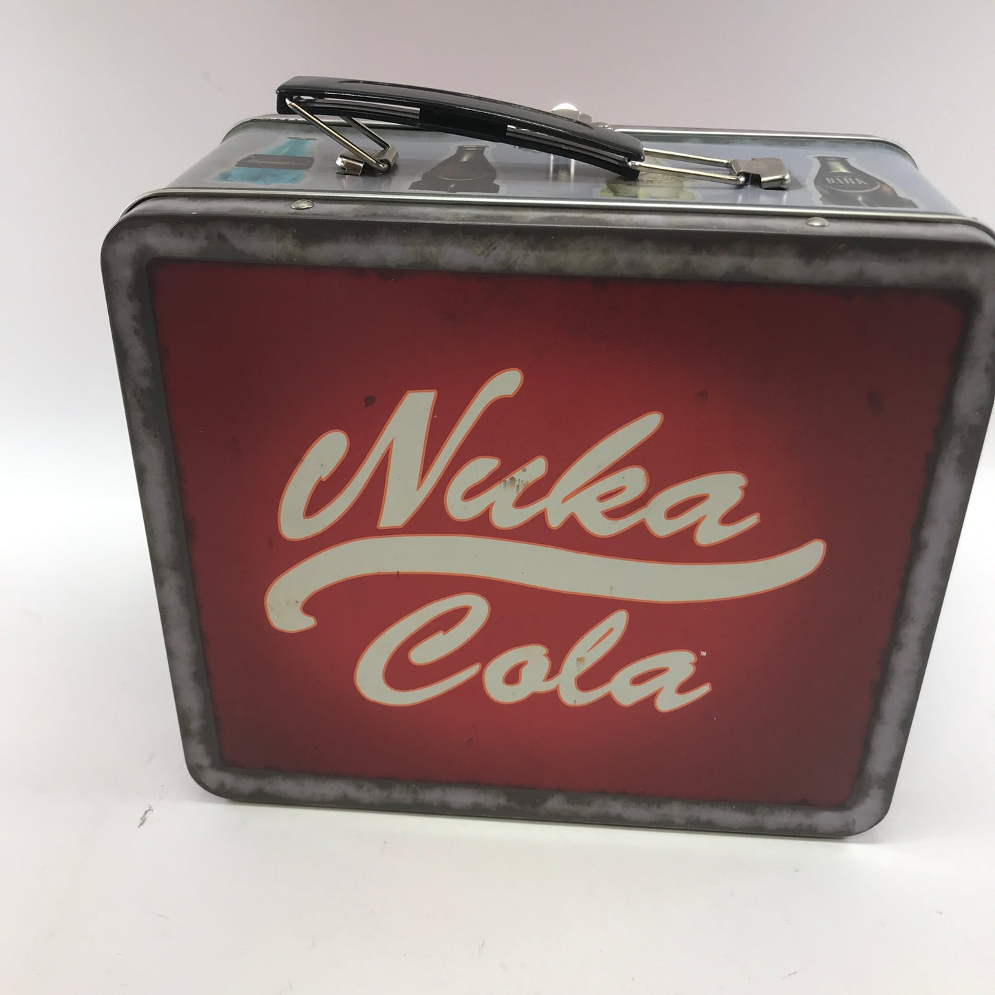 Fallout Collectable Nuka Bola Lunch Box w Sticker Set