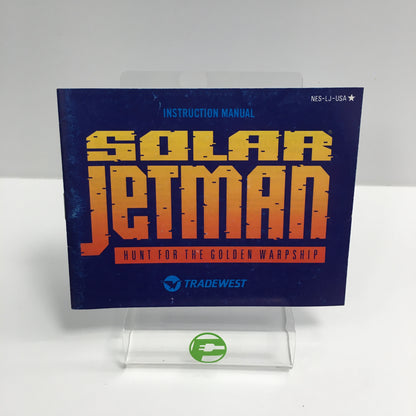 Solar Jetman (Nintendo NES, 1985) Tested Works