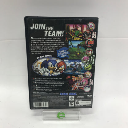Sonic Heroes (Sony PlayStation 2 PS2, 2004)Complete in Original Box w Manual CIB
