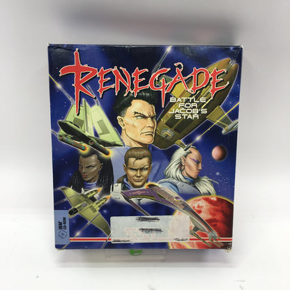 Renegade: Battle for Jacob's Star (PC, 1993) Complete in Original Box, CIB