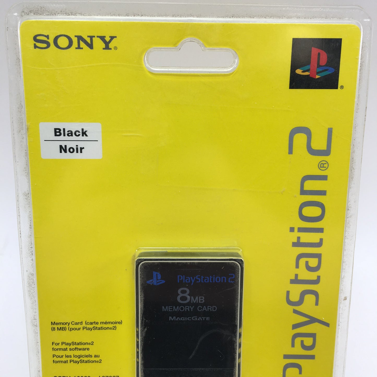 New Sony Playstation 2 PS2 Memory Card Black SCPH-10020 Factory Sealed