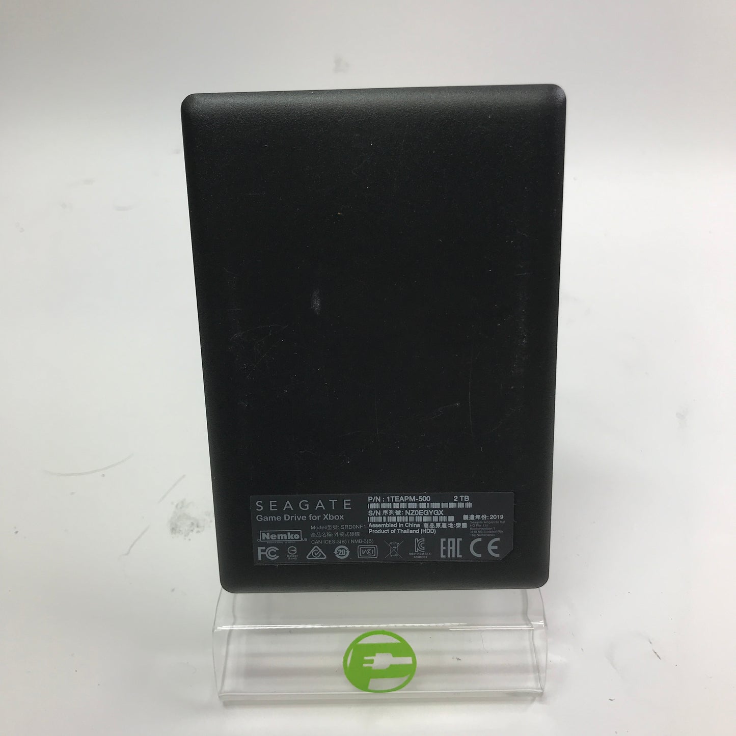 Seagate Game Drive for Xbox Green Model SRD0NF1 Xbox One & Xbox Series One S/X