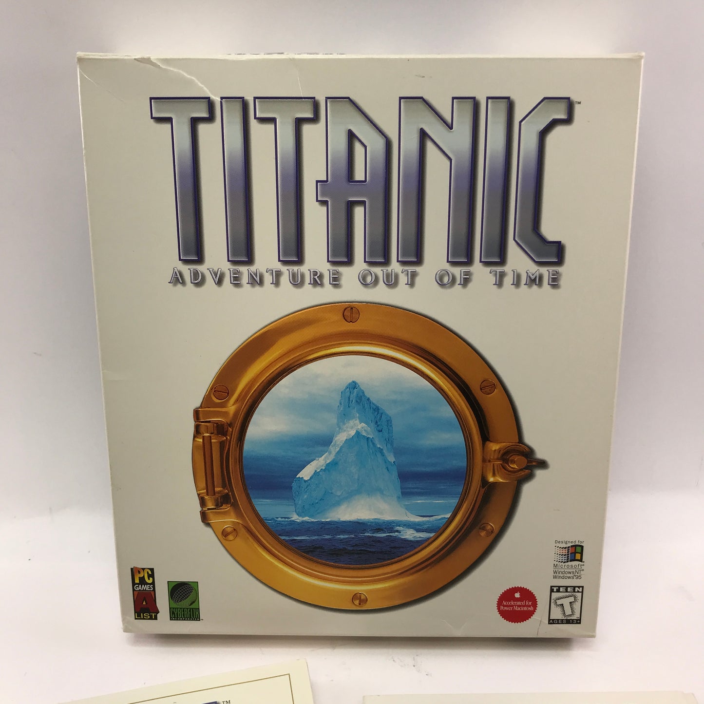 Titanic: Adventure Out of Time (PC, 1996) Complete in Big Box w Strategy Guide