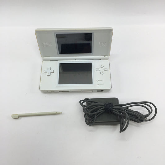 Nintendo DS Lite Handheld Game Console USG-001 White Tested, Working