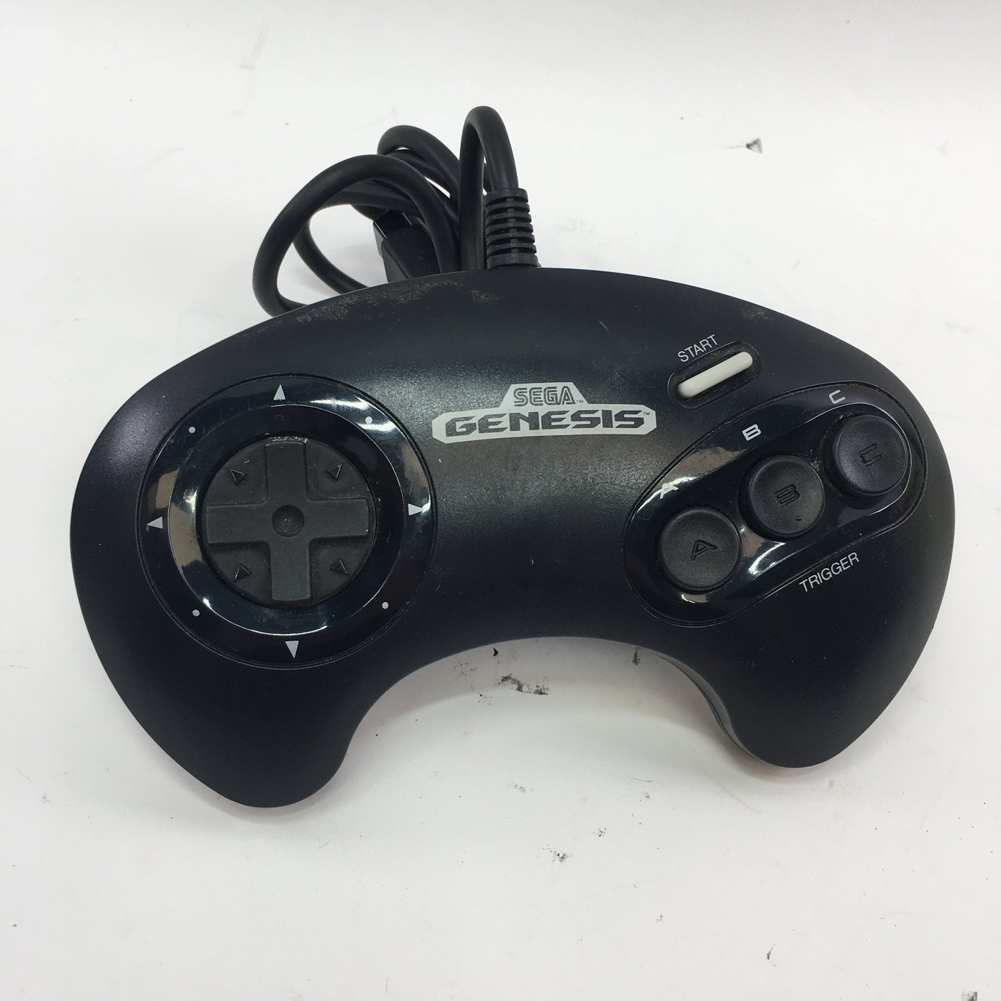 Sega Genesis Video Game Console Black MK-1631 w Controller and 3 Games