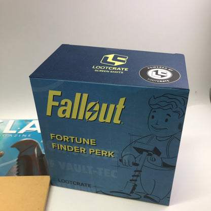 Fallout Loot Crate #10 Scavenged Figure, Replica, Pin and Notebooks