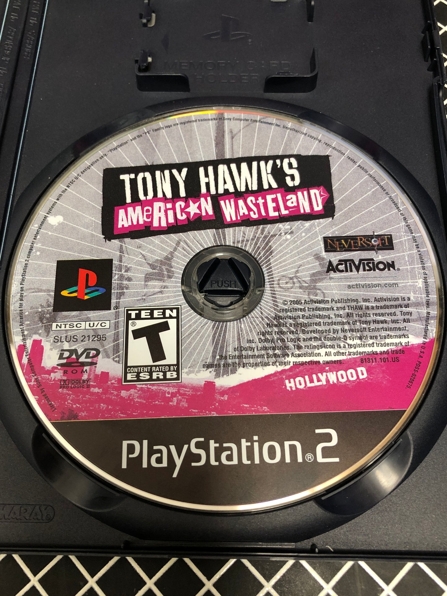 Tony Hawk American Wasteland (Sony PlayStation 2 PS2, 2005)