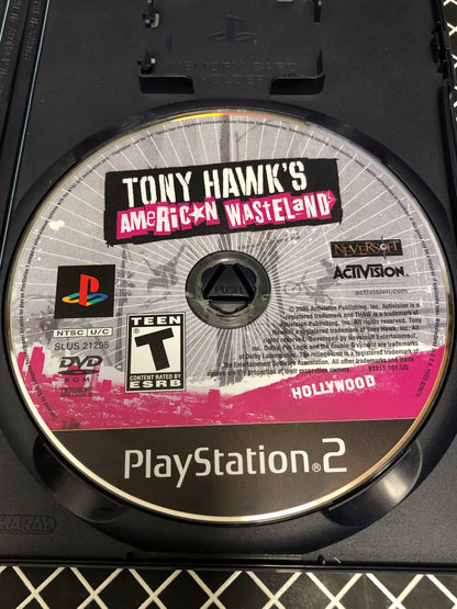 Tony Hawk American Wasteland (Sony PlayStation 2 PS2, 2005)