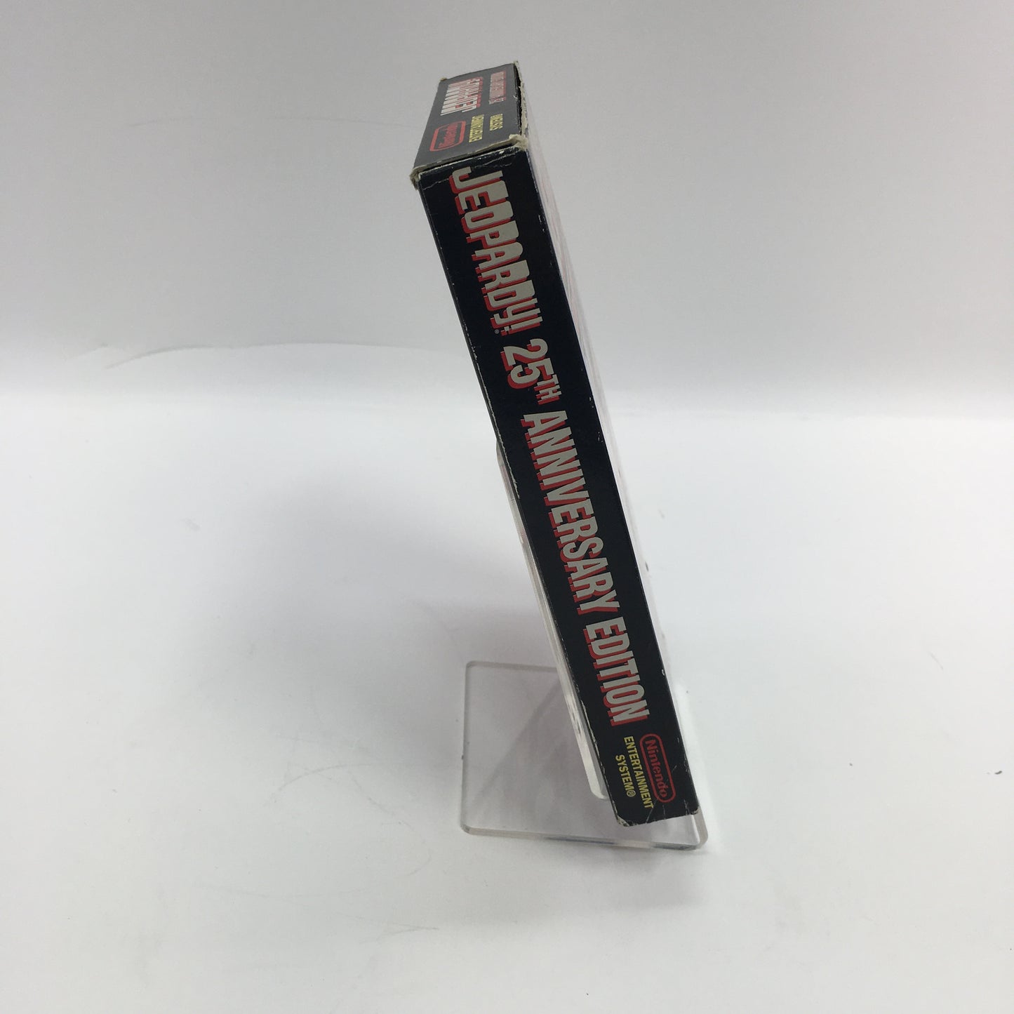 Jeopardy 25th Anniversary (Nintendo NES, 1990) CIB Rare Poster