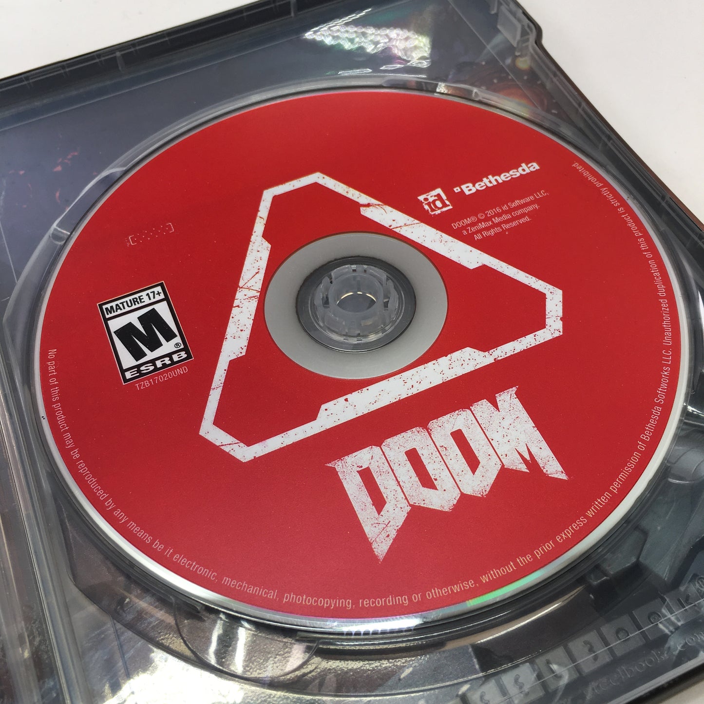 Doom [Collector's Edition] (PC, 2016) Revenant Statue, Box, Game, No Cards