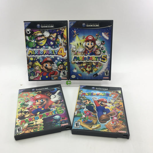 Mario Party Collection, All Four Games, Tested, Working