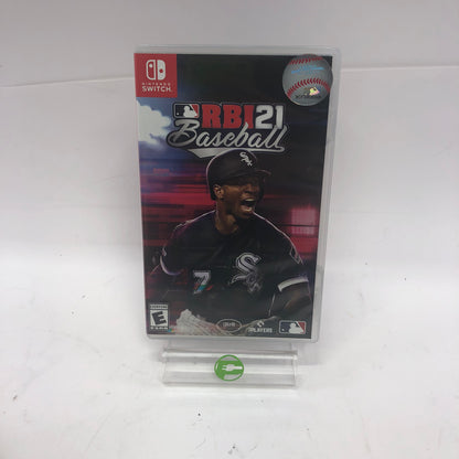 RBI Baseball 21 (Nintendo Switch, 2021) Complete in Original Box CIB