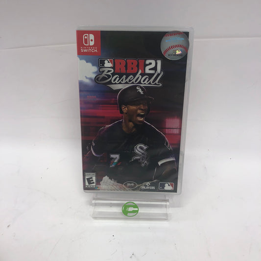 RBI Baseball 21 (Nintendo Switch, 2021) Complete in Original Box CIB