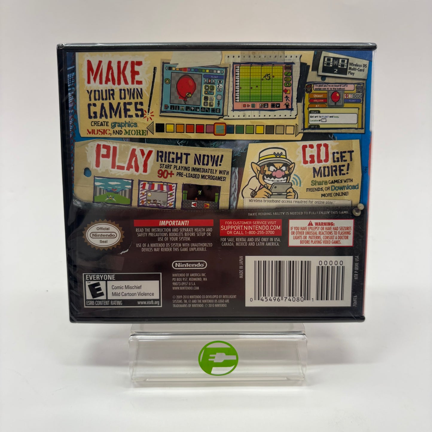 New WarioWare D.I.Y. Do It Yourself (Nintendo DS, 2009)