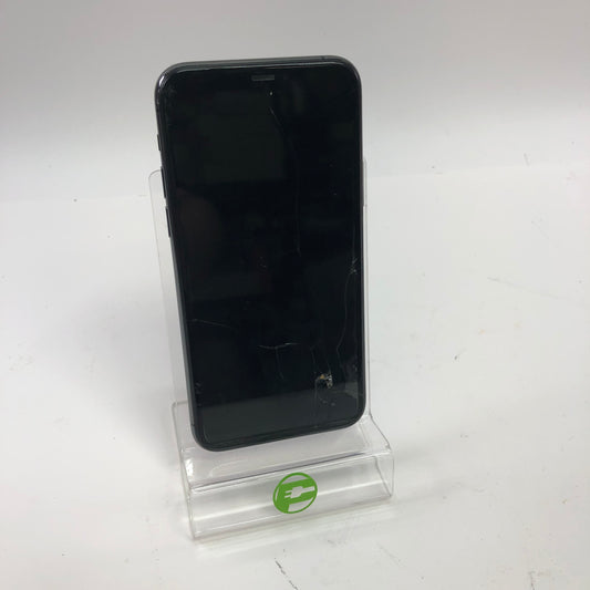 Broken Unlocked Apple iPhone 11 Pro 256GB Cracked Screen/Back Glass, Bad Battery