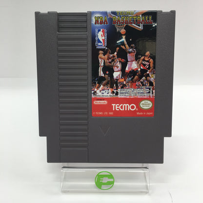 Tecmo NBA Basketball (Nintendo NES, 1992) Tested Original Box w Manual