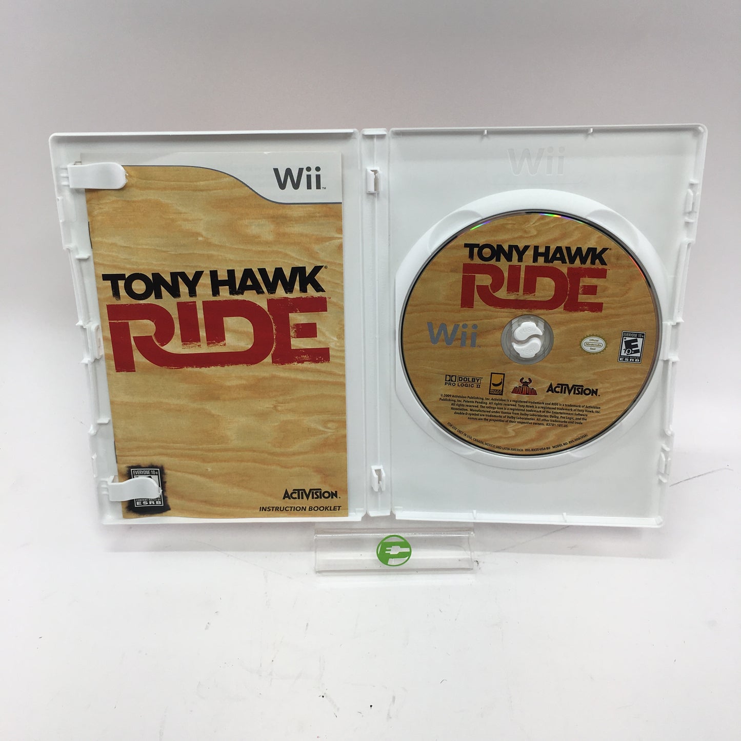 Nintendo Wii Tony Hawk's Birdhouse Wireless Skateboard Limited Edition w/ Dongle