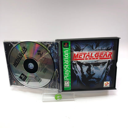 Metal Gear Solid [Greatest Hits] (Sony PlayStation 1 PS1, 1998) CIB