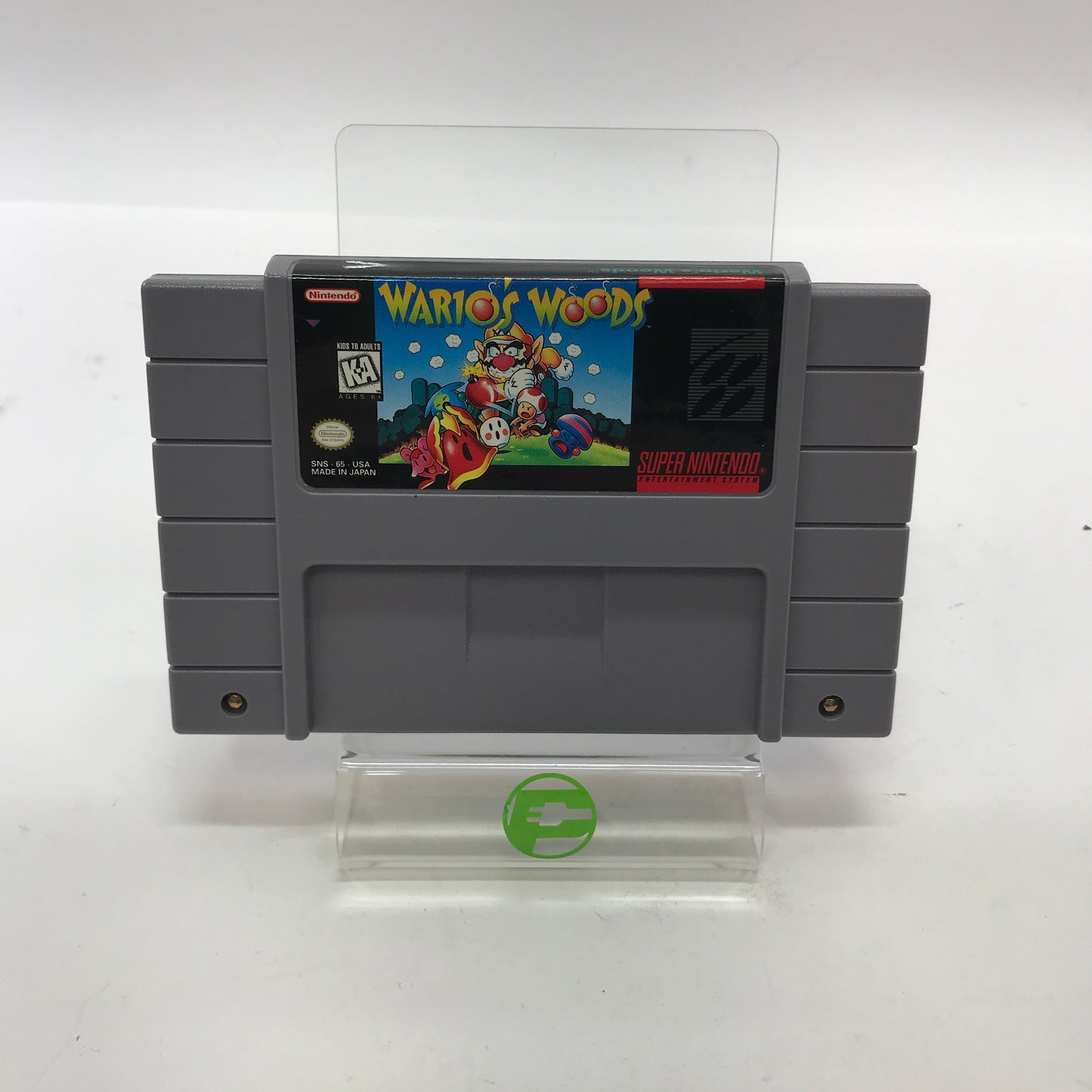 Wario's Woods (Super Nintendo SNES, 1991) Tested Works
