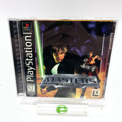 Star Wars Masters of Teras Kasi (Sony PlayStation 1 PS1, 1997) CIB