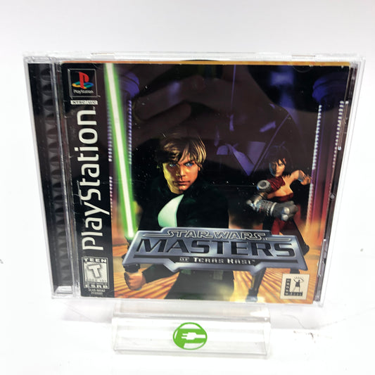 Star Wars Masters of Teras Kasi (Sony PlayStation 1 PS1, 1997) CIB