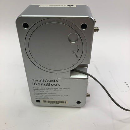 Tivoli Audio isongbook AM/FM Alarm Clock Radio w Extension Speaker