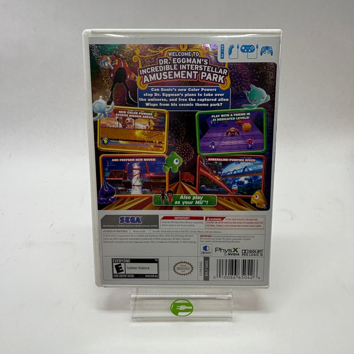 Sonic Colors (Nintendo Wii, 2010)