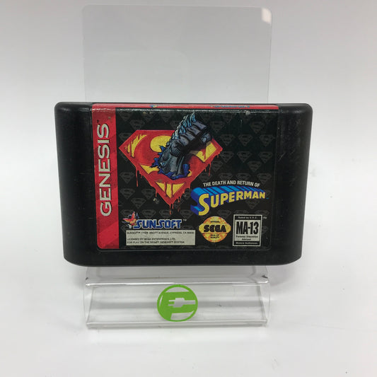 The Death and Return of Superman (Sega Genesis, 1994) Cartridge Only