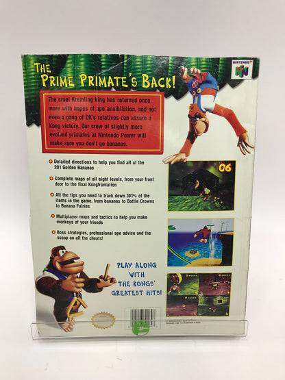 Nintendo Power Donkey Kong 64 Official Player's Guide - With Foldout Insert