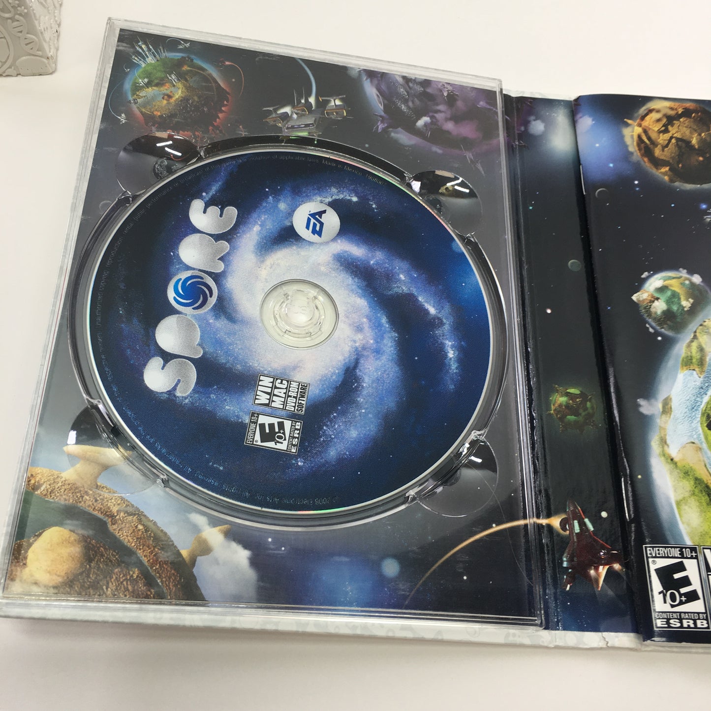 Spore [Galactic Edition] (PC, 2008) Complete in Original Box CIB w Art Book