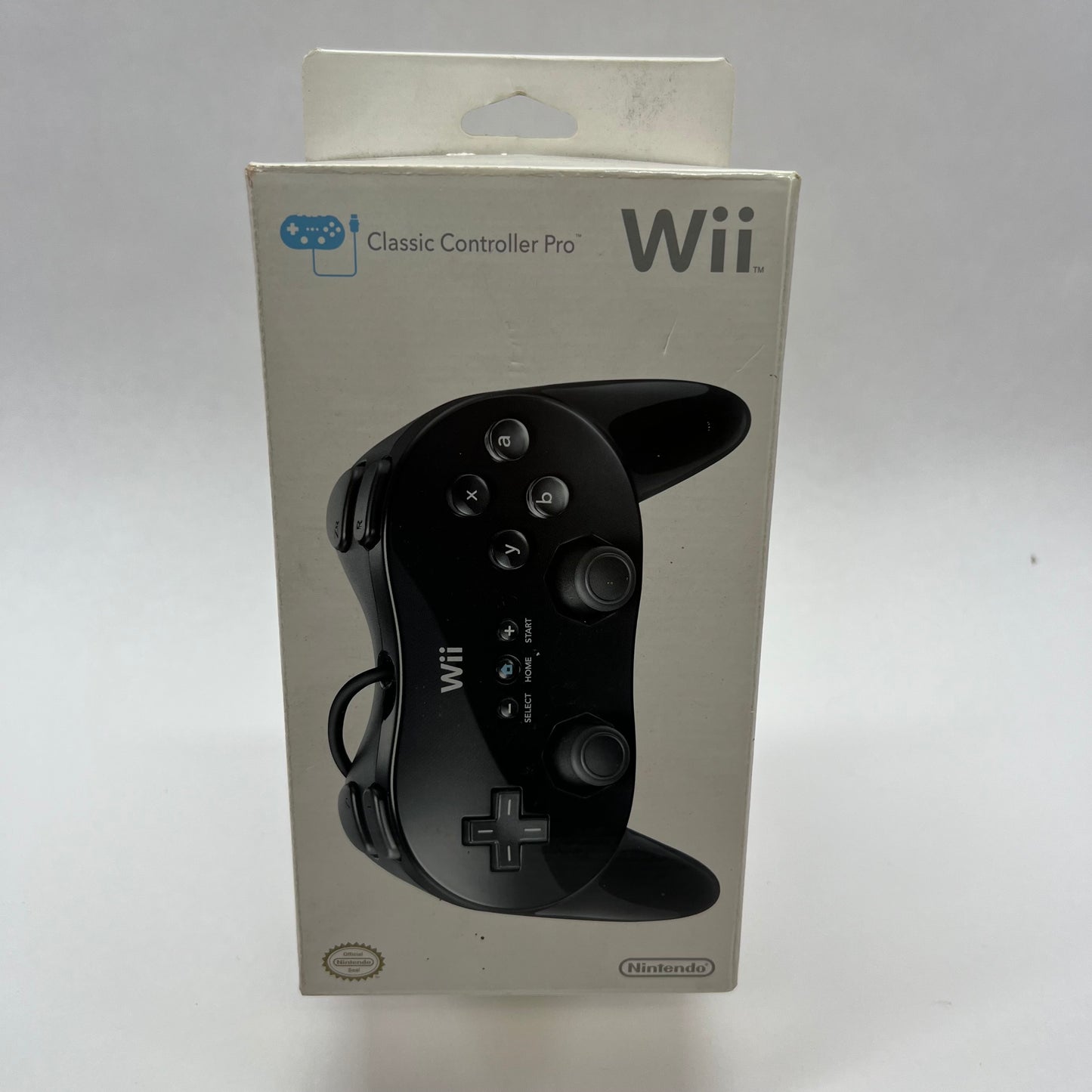 New Nintendo Wii Classic Pro Controller RVLAR2KUSZ Black