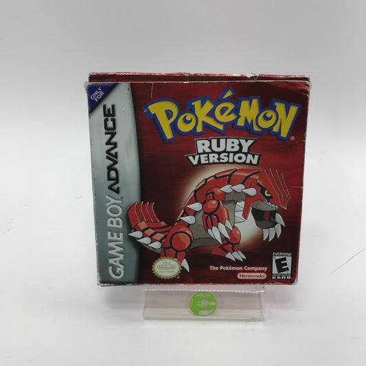 Pokemon Ruby  (Nintendo GameBoy Advance, 2003) No Game Box Only All Inserts