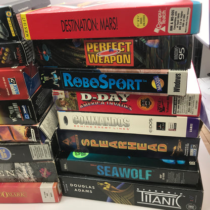  24 PC Game Big Box Collection [Forsaken, Caesars Palace, I Spy and More]