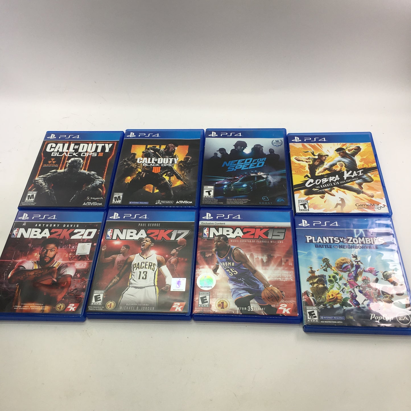 50 Sony PlayStation 4 PS4 Games [Call of Duty, Wolfenstein, Far Cry, and More]
