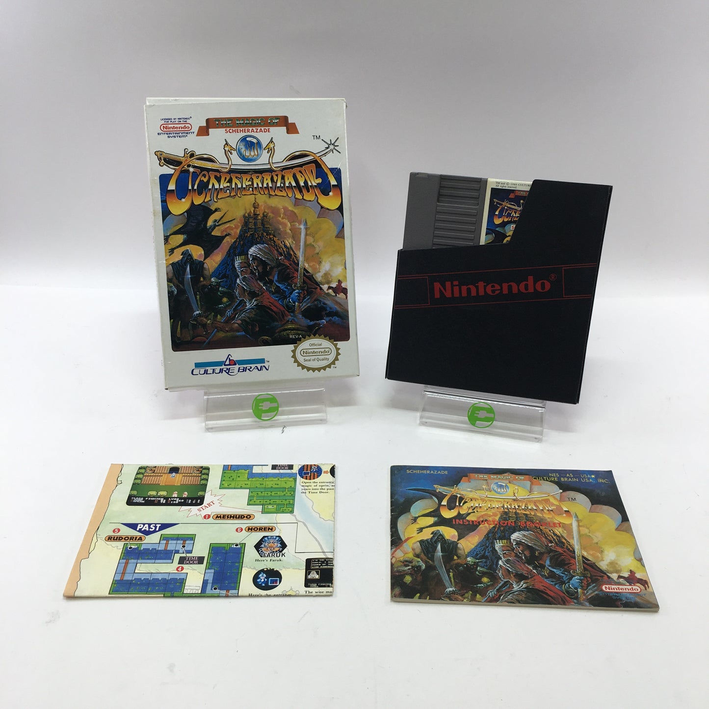 Scheherazade (Nintendo NES, 1989) Tested Works