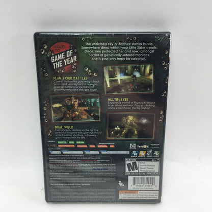 New BioShock 2 (PC, 2010) Factory Sealed