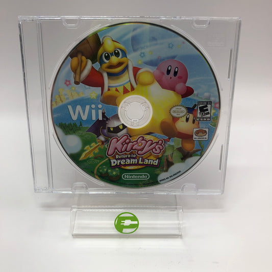 Kirby's Return to Dream Land (Nintendo Wii, 2011) Disc Only
