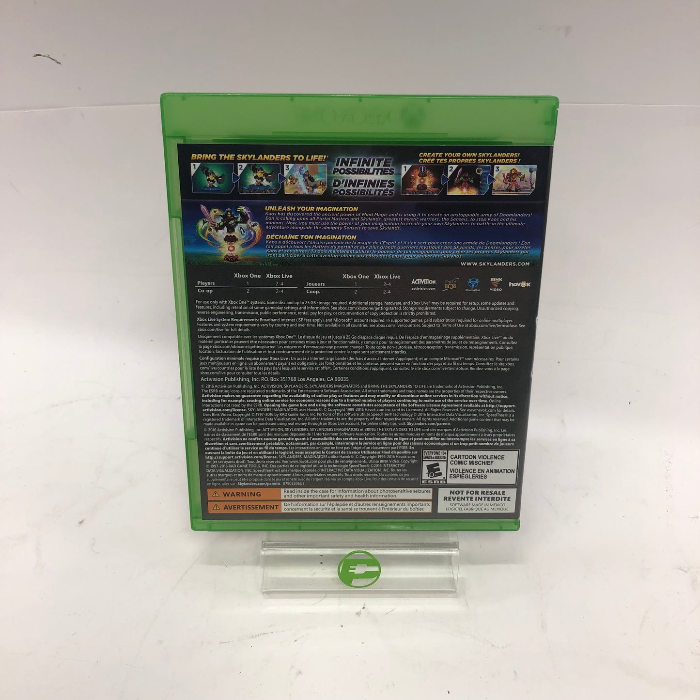 Skylanders Imaginators [Game Only] (Sony PlayStation 4 PS4, 2016)