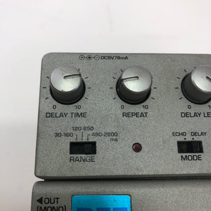 Ibanez DE7 Delay/Echo Pedal Guitar Effects Pedal