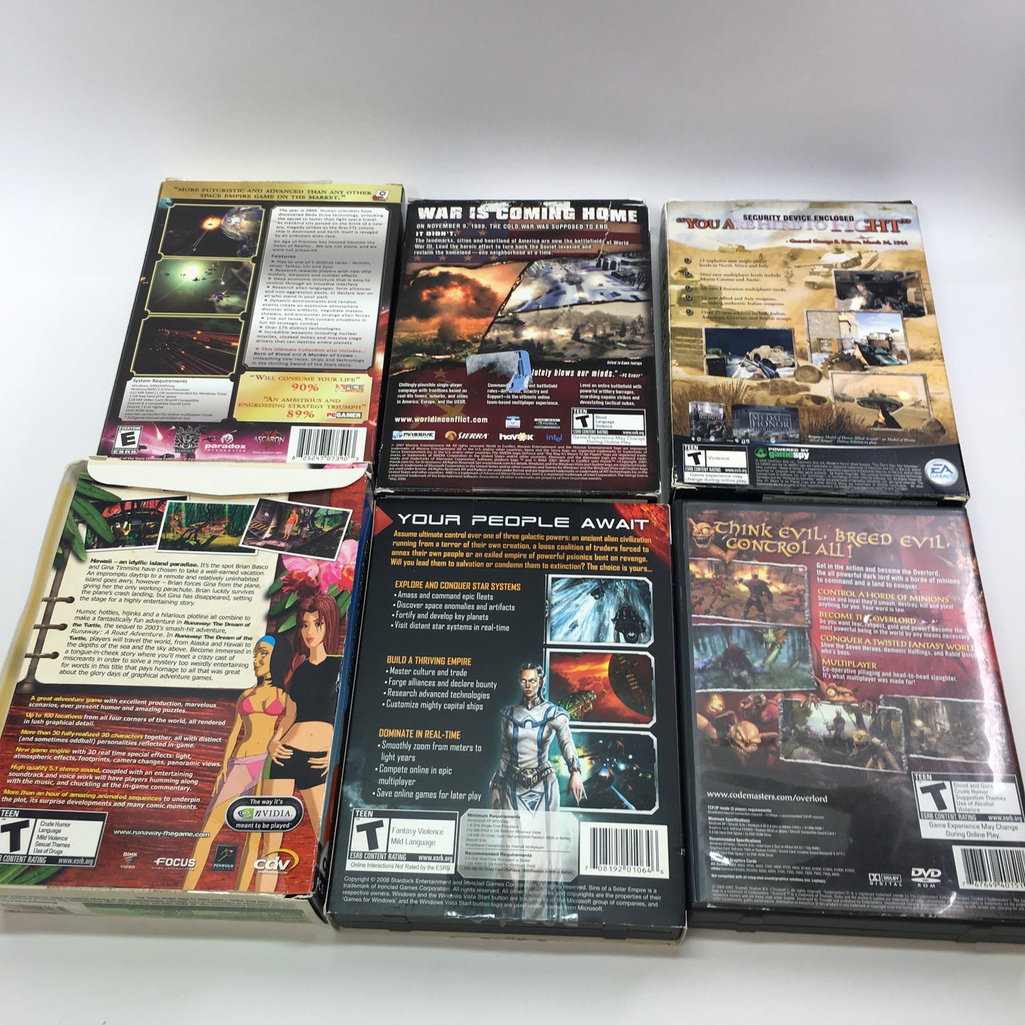 Lot of 33 PC Games [Half Life 2, Fallout 3, Fable and More]