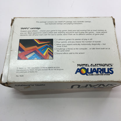 Utopia and SNAFU (Aquarius Home Computer System, 1982) w Original Boxes