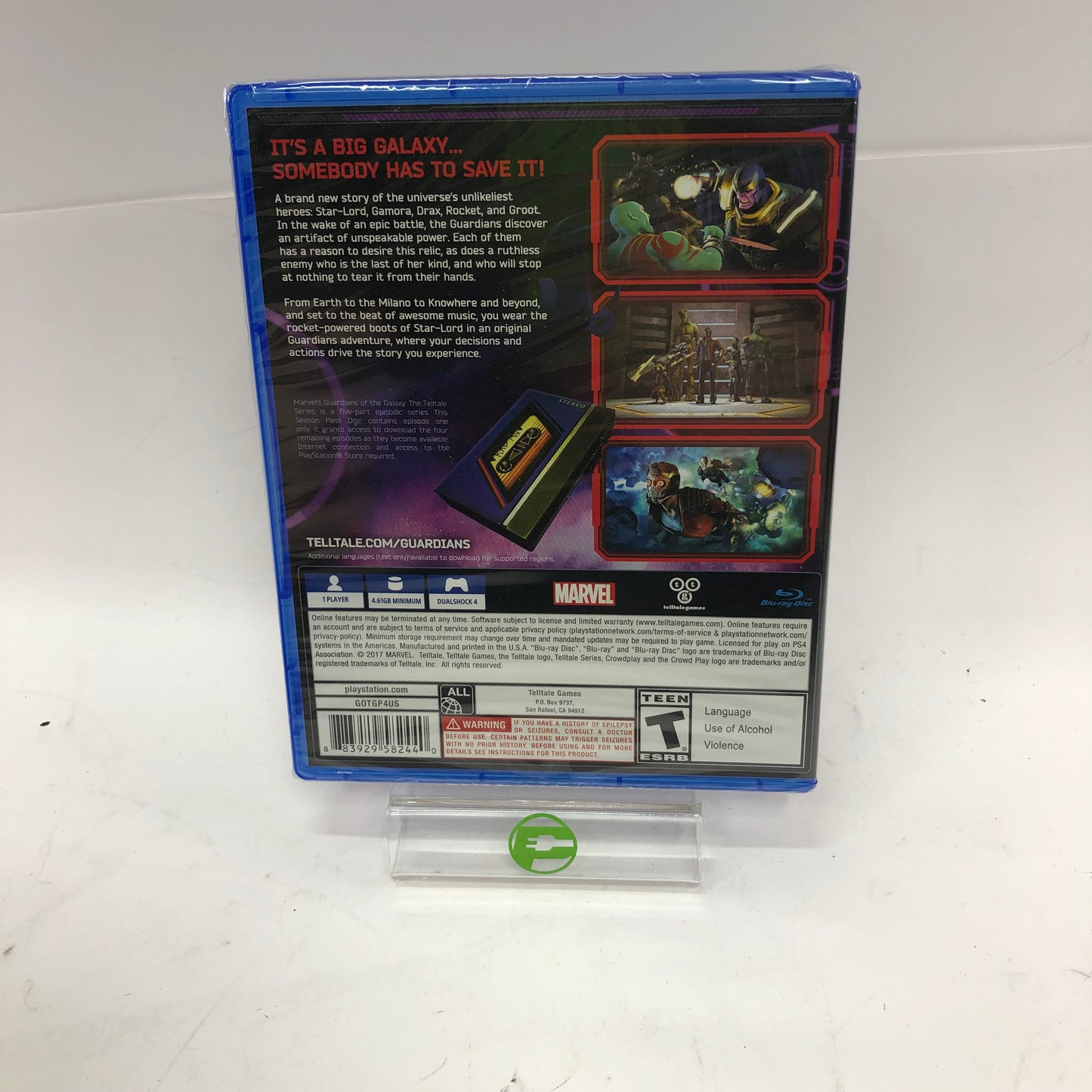 New Guardians of the Galaxy: The Telltale Series (Sony PlayStation 4 PS4, 2017)