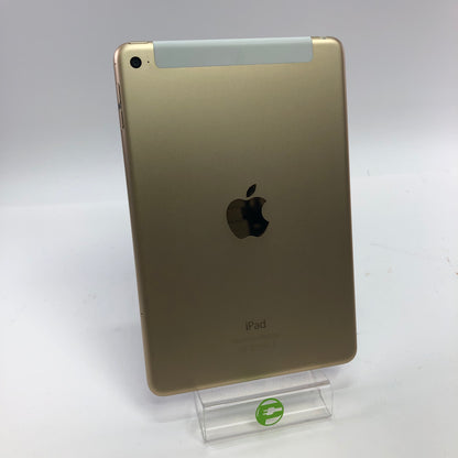 Unlocked Apple iPad Mini 4th Gen 32GB 15.7.3 Gold MNWK2LL/A