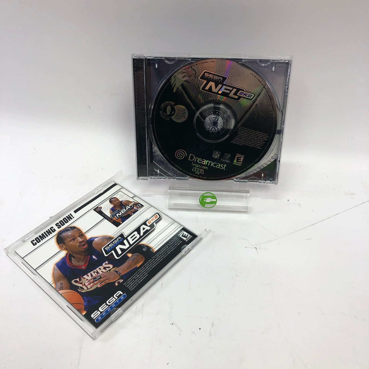 NFL 2K2 (Sega Dreamcast, 2001) Complete in Box w/ Manual, CIB