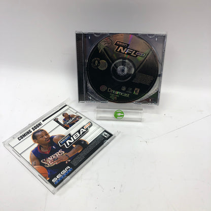 NFL 2K2 (Sega Dreamcast, 2001) Complete in Box w/ Manual, CIB