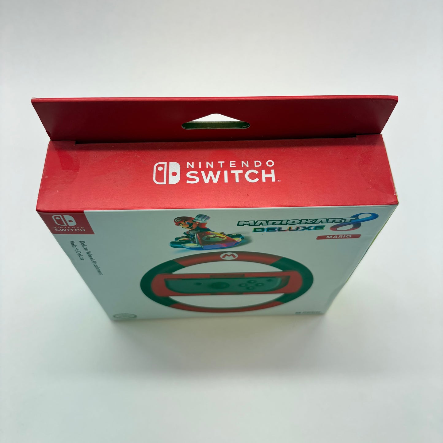 New Nintendo HORI Official Nintendo Switch Mario Kart 8 Deluxe Wheel Mario