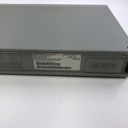 Magnavox MDV456/17 DVD Player w Remote Progressive Scan DVD CD Player