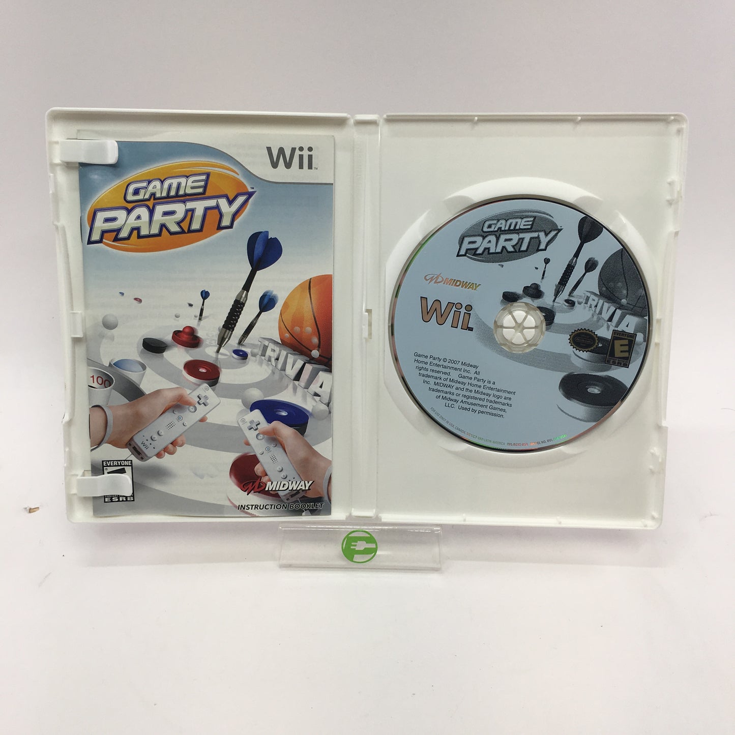 Game Party and Game Party 2 Nintendo Wii Game Bundle