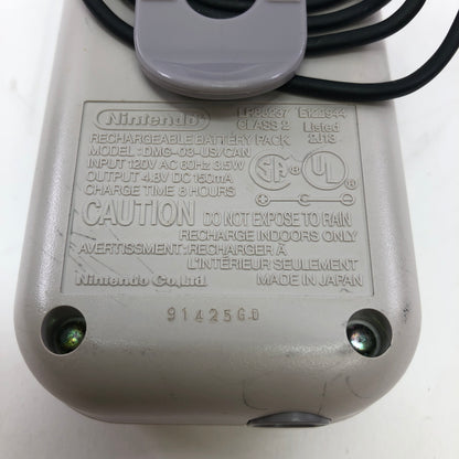 Nintendo Gameboy Rechargeable Battery Pack Gray DMG-03