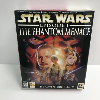 Star Wars Episode I: The Phantom Menace (PC, 1999) in Original Big Box w Manual